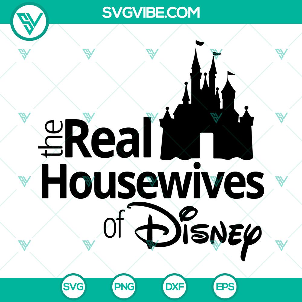 mockup-910307628.jpg Real Housewives Of Disney SVG Cut File featuring popular cartoon characters in a stylish and trendy design. Instant Download available.