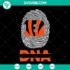Cincinnati Bengals DNA SVG, Bengals NFL team logo SVG download - team's logo in unique DNA style, ideal for DIY projects or fan merchandise.
