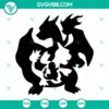 Charizard Pokemon SVG digital design for Cricut & Silhouette - Layered file perfect for crafting.