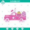 Vintage Easter truck with Easter eggs cut files in SVG, JPG, PNG, and DXF formats for instant download.