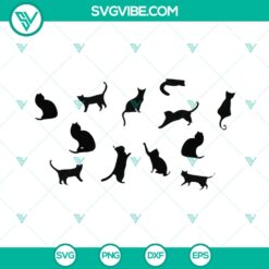 Full wrap cats Starbucks cup SVG design for cat mom cold cups, featuring cute cat illustrations in a trendy style.