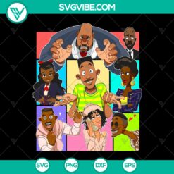 Will Smith Fresh Prince of Bel Air SVG - 90s American TV Series Digital Download