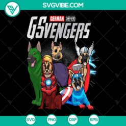 Gsvengers Marvel Universe Superhero SVGs - Instant Download