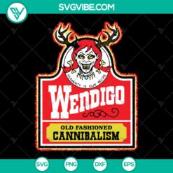 Wendigo Halloween SVG Cut File for Silhouette - Scary Vector Clip Art for crafting, with a spooky Wendigo design. Great for Halloween projects!