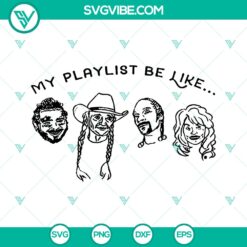 Snoop Dogg Post Malone Willie Nelson Dolly Parton SVG Cut Files - Instant Download
