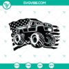 Off-Road Monster Truck SVG design for cutting files, perfect for extreme rides enthusiasts. Instant download for crafting projects.