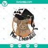 Moo Mean Boo SVG DXF EPS PNG Cut Files for Halloween Cricut & Silhouette Designs - Spooky cow with a witch hat, perfect for crafts.