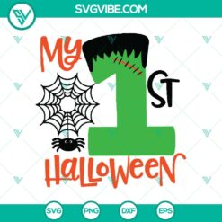 My 1st Halloween SVG, Halloween Frenkiestein SVG, Halloween SVG