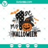 Pumpkin, Spooky Halloween SVG design for My First Halloween, ideal for crafts and prints.
