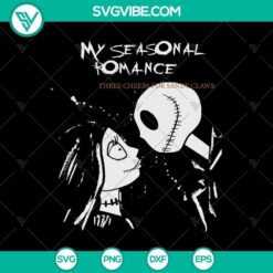 Halloween-themed SVG design featuring seasonal romance, horror elements, and scary visuals.