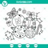 NICU Nurse Christmas SVG DXF EPS PNG Files with festive holiday design perfect for crafting projects.