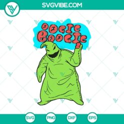 Boogie Man SVG with other scary characters from Nightmare Before Christmas, perfect for Halloween crafts.