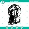 Spooky Nightmare Before Halloween SVG featuring Jack and Sally couple design for Halloween. Great for crafting projects.