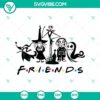 Nightmare Friends SVG featuring Halloween, Movie, and Horror elements - perfect for spooky craft projects.