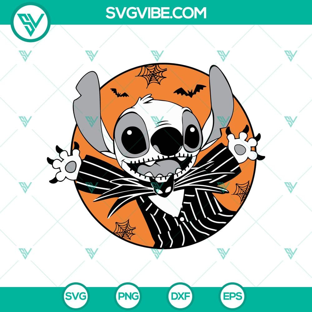 nightmare-stitch-svg-halloween-svg-scary-svg-horror-svg.jpg Creepy Nightmare Stitch SVG for Halloween with horror and scary elements - perfect for crafting projects.