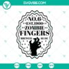 No6 Est1900 Zombie Fingers Brewed SVG with Halloween and Oct 31 themes, ideal for spooky and scary projects.