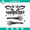 Cute Halloween SVG design featuring Official Candy Tester, Boo, and Witch. Perfect for festive crafting projects.