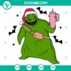 Oogie Boogie Stanley tumbler, belt bag, and Christmas SVG designs featuring Sandy Claws. Festive and unique Merry Christmas SVG.
