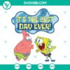 Patrick Star SVG funny cut file from SpongeBob SquarePants for crafting projects. Perfect for cartoon fans.