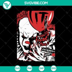 Pennywise Clown SVG, Halloween SVG, Scary SVG, Horror SVG
