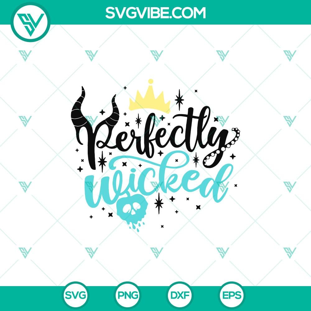 perfectly-wiitched-svg-villain-witches-svg-disney-svg-halloween-svg.jpg Villain Witches SVG design, Perfectly Witched SVG featuring Disney villains for Halloween.