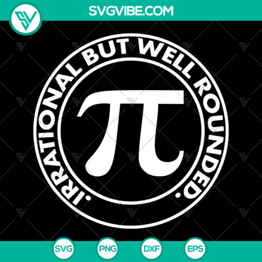 Pi symbol SVG image for Pi Day celebration, featuring an irrational but well-rounded design. Ideal for math enthusiasts and Pi Day activities.