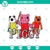 Spooky Piggy Killer Halloween SVG with Peppa Pig theme, perfect for Halloween crafts and decorations.