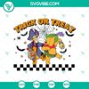 Pooh and Tigger Halloween SVG design for Cricut & Silhouette, includes DXF, EPS, PNG formats. Cute Halloween cut files.