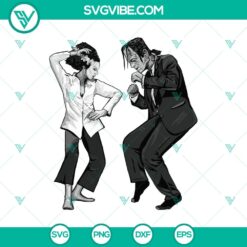 Pulp Frankenstein Dance SVG, Frankenstein SVG, Halloween SVG