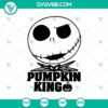 Pumpkin King and Scary Halloween SVG with spooky design elements for digital crafting projects.