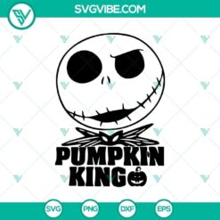 Pumpkin King and Scary Halloween SVG with spooky design elements for digital crafting projects.