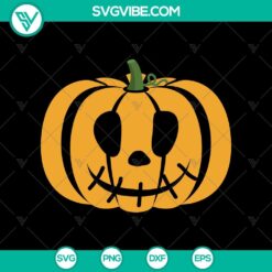Pumpkin Scare SVG design for Halloween with scary theme, perfect for October 31 festivities.