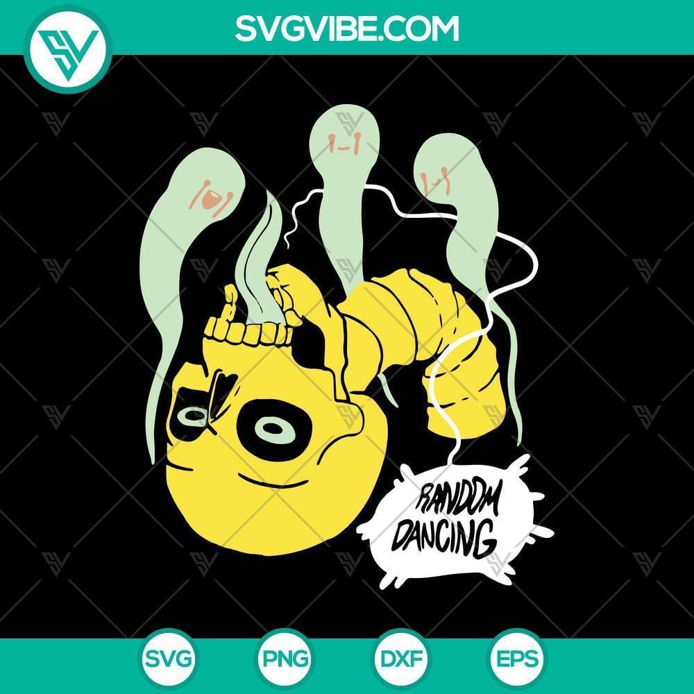 Halloween SVG, Halloween SVG, Random Dacing SVG, Scary SVG Spooky Halloween SVG with random dancing figures, perfect for scary party decorations and crafts.