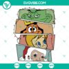 Vintage Christmas character designs in SVG, DXF, EPS, and PNG formats for digital crafting projects.