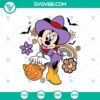 Retro Minnie Mouse Halloween SVG design for Cricut & Silhouette, includes SVG, DXF, EPS, PNG cut files. Perfect for Halloween crafting.