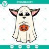 Retro Star Wars Baby Yoda Ghost SVG | Spooky Star Wars Cut Files 2