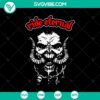 Skull SVG with "Ride Eternal, Ride Forever" design, perfect for biker or tattoo-themed projects.