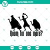 Halloween SVG design with "Room For One More" text, Boo, and Witch elements. Ideal for spooky digital creations.