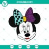 Sally Minnie Nightmare Halloween SVG featuring spooky and cute design elements for crafts and decorations.