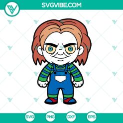 Scary Face Chucky SVG, Chucky Horror SVG, Horror Halloween SVG