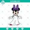 Spooky Mickey and Minnie Mouse Halloween SVG design, perfect for Disney fans celebrating Halloween, scary Minnie and Mickey SVG.