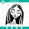 Spooky "Scary Sally" and Nightmare Halloween SVG design for digital use.