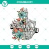 Floral skeleton hand SVG design featuring a mix of sensitive and savage emotions, perfect for digital projects.
