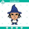 Adorable Shock Chibi SVG from The Nightmare Before Christmas with a Halloween Town theme for Halloween crafts and decor.