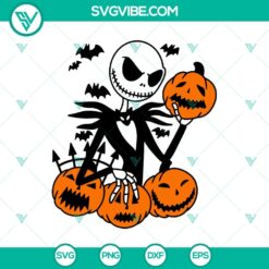 Skellington Halloween Pumpkin SVG, Halloween SVG, Skellington Scary SVG, Horror SVG