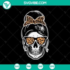 Skull Girl Scary Halloween SVG, Halloween SVG, Scary SVG, Oct 31 SVG