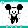 Skull Mickey Halloween SVG featuring spooky and horror elements perfect for Halloween crafting projects.
