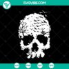 Skull Witches and Halloween themed SVG design, perfect for spooky crafts and decor.