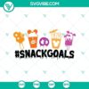 Disney Halloween-themed SVG featuring Mickey and Minnie, perfect for creating festive snack-related designs.