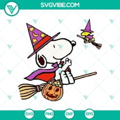 Snoopy Broomstick SVG, Snoopy SVG, Halloween SVG